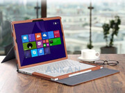 Futerał z podstawką dla Microsoft Surface Book 2 13,5 cale BRĄZOWY