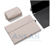 Pokrowiec + torebka na zasilacz do Microsoft Surface Pro 12,3 SZARY