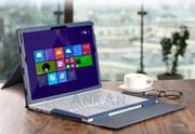 Futerał z podstawką dla Microsoft Surface Book 2 15 cali GRANATOWY