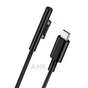Kabel USB-C męskie do Microsoft Surface Pro 4 / 5 / 6 GO / Book / Laptop 1,5 m