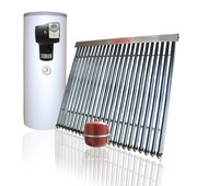 Zestaw kolektory słoneczne próżniowe z lustrem odblaskowym 24/300 dla 3 - 4 osób