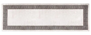 Nowoczesny antypoślizgowy dywan kremowy 80x300 cm - Rutica 5X Edinos