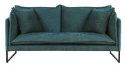 Nowoczesna sofa z poduszkami Nevilo 3X - 27 kolorów Edinos