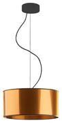 Miedziany żyrandol z okrągłym abażurem 30 cm - EX853-Hewa Lumes