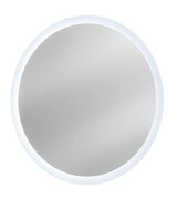 Okrągłe wiszące lustro łazienkowe Monako 2S 60 cm Elior