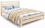 Małżeńskie łóżko w stylu skandynawskim 140x200 - Lids 3X Edinos
