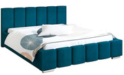 Tapicerowane łóżko 180x200 Galbano 2X - 36 kolorów + materac kokosowy Contrix Double Coco Elior