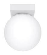 Biała mała lampa sufitowa kula - A163-Soho Lumes