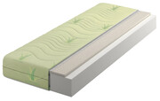 Materac piankowo-lateksowy z pokrowcem aloe vera 120x200 - Rivio Edinos