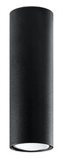 Czarny loftowy plafon walec - S244-Grafo Lumes