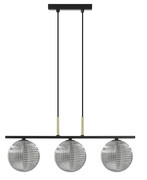 Trzyramienna lampa sufitowa szklana - M153-Loxis Lumes