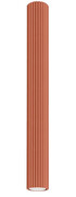 Nowoczesna lampa ryflowana czerwona 60cm - D295-Melson Lumes