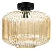 Beżowa lampa z dużym kloszem - J018-Grand Lumes