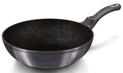 Aluminiowy wok z potrójną powłoką granitową 28cm - Migusto 6X Edinos