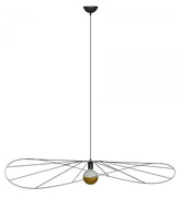 Czarna industrialna lampa wisząca 70 cm - EX599-Adana Lumes
