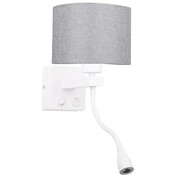 Biały nowoczesny kinkiet - K238-Fono Lumes