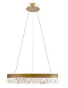 Złota lampa wisząca w stylu glamour - M099-Shaoli Lumes