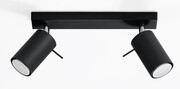Halogenowy plafon LED E782-Sewo - czarny Lumes