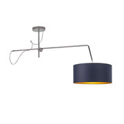 Lampa wisząca glamour z abażurem - EX254-Rioxan- 5 kolorów do wyboru Lumes