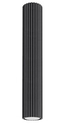 Sufitowa czarna lampa w loftowym stylu 40cm - D294-Melson Lumes