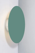 Zielony metalowy kinkiet LED 15 cm - V048-Rativo Lumes