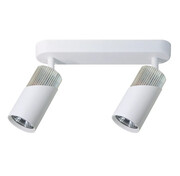 Podwójna biała lampa sufitowa - K421-Conway Lumes