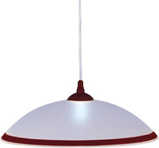 Biało-brązowa lampa wisząca kuchenna - S563-Toba Lumes