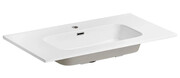 Biała ceramiczna umywalka meblowa - Zelma 90 cm Edinos