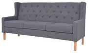 Trzyosobowa sofa Faselo 3G - szara Edinos