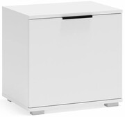 Minimalistyczna szafka na buty biała - Merable 5X Edinos