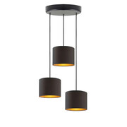 Lampa wisząca regulowana na czarnym stelażu - EX448-Ralos - 5 kolorów Lumes