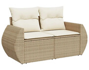 Beżowa dwuosobowa sofa ogrodowa - Torina 4X Edinos