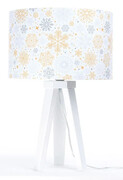 Welurowa lampa stołowa świąteczna trójnóg - S290-Dafne Lumes