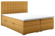Małżeńskie łóżko boxspring Neroli 160x200 - 32 kolory Edinos