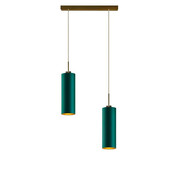 Lampa wisząca regulowana ze złotym stelażem - EX375-Mave - 5 kolorów Lumes