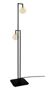 Czarno-beżowa lampa podłogowa - J011-Ernesto Lumes