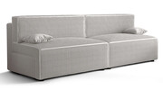Biała rozkładana sofa - Manila 3X Elior