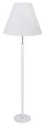 Biała minimalistyczna lampa stojąca z abażurem - S240-Rafart Lumes
