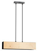 Czarna wisząca lampa sufitowa - D003-Romser Lumes