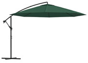 Zielony parasol do ogrodu na wysięgniku - Westi Edinos