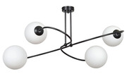 Czarna loftowa lampa sufitowa - D100-Eyo Lumes