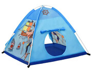 Niebieski namiot dziecięcy z pirackim wzorem - Bloris Elior