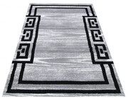 Szary dywan z greckim wzorem - Loran Edinos