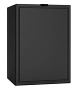 Wisząca szafka łazienkowa czarny groszek - Algo 8X Edinos