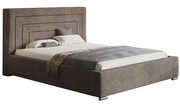 Łóżko tapicerowane 180x200 Vanger 4X - 36 kolorów + materac piankowy Contrix Superb Elior