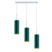 Lampa wisząca regulowana na srebrnym stelażu - EX391-Riwas - 5 kolorów Lumes