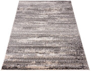 Beżowy dywan nowoczesny w ciemnobrązowe wzorki - Uwis 4X 200x300 Profeos