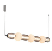 Srebrna lampa wisząca - K388-Arisa Lumes