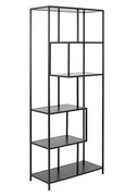 Regał do salonu w stylu loft Medox 3X - jesion Edinos
