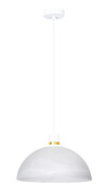 Biała wisząca lampa sufitowa - M045 - Romer Lumes